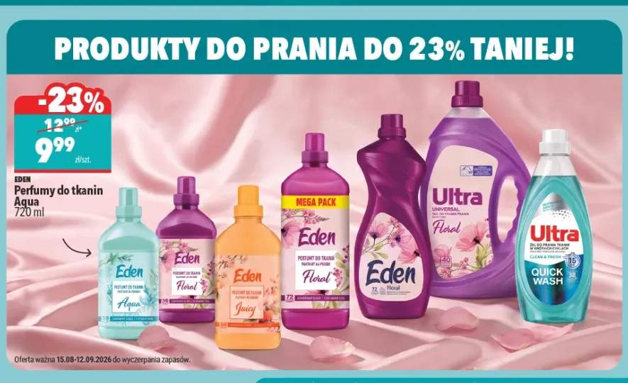 Perfumy do tkanin Eden Aqua +2 warianty