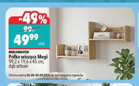 Półka wisząca Megi Meblomaster