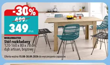 Stół rozkładany Meblomaster