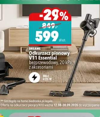 Odkurzacz pionowy bezprzewodowy Dreame V11 Essential