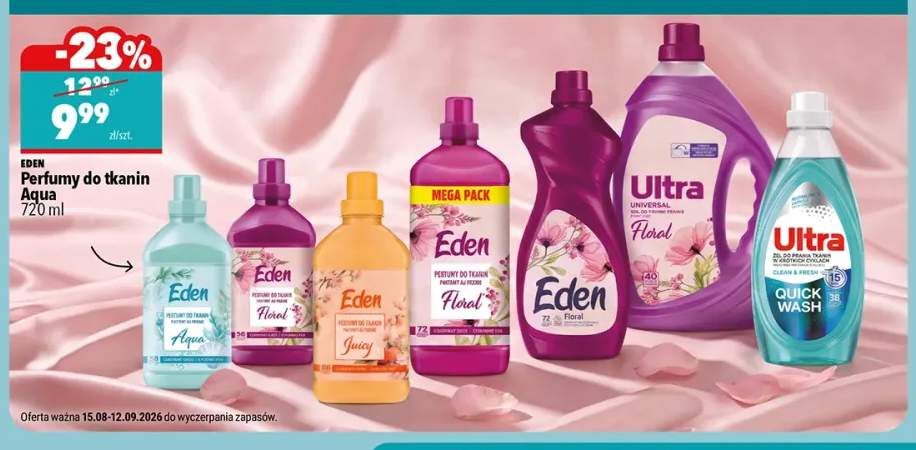 Perfumy do tkanin Eden Aqua +2 warianty