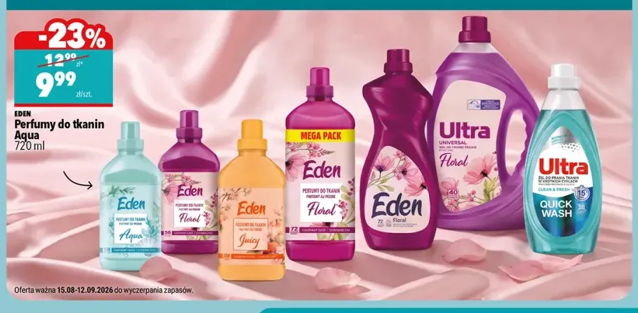 Perfumy do tkanin Eden Aqua +2 warianty