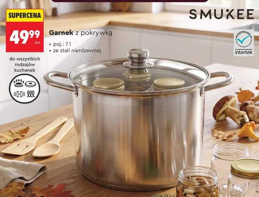 Garnek z pokrywką Smukee