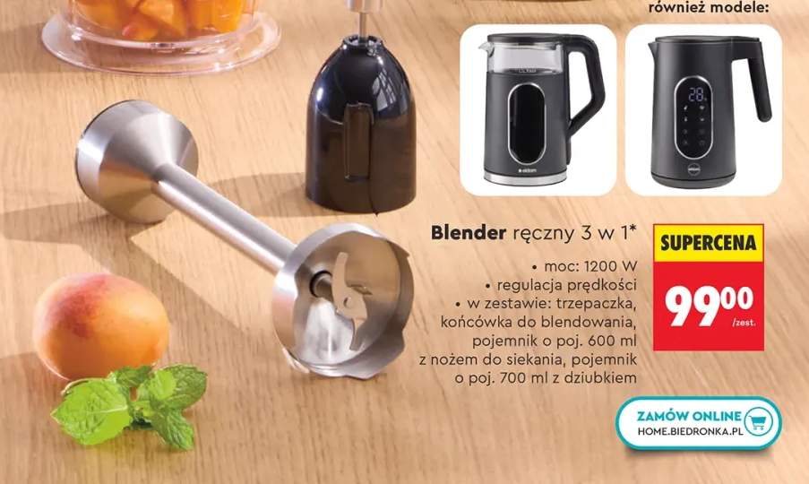 Blender ręczny 3 w 1 Eldom