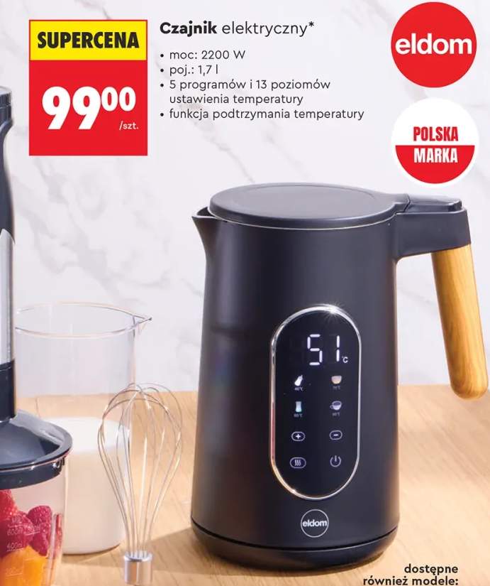 Czajnik elektryczny Eldom 1,7 l