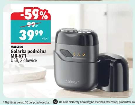 Golarka podróżna Maestro MR-671
