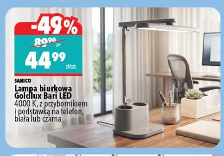 Lampa biurkowa Sanico Goldlux Bari LED