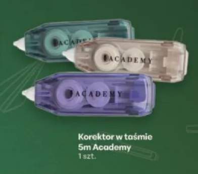 korektor w taśmie
