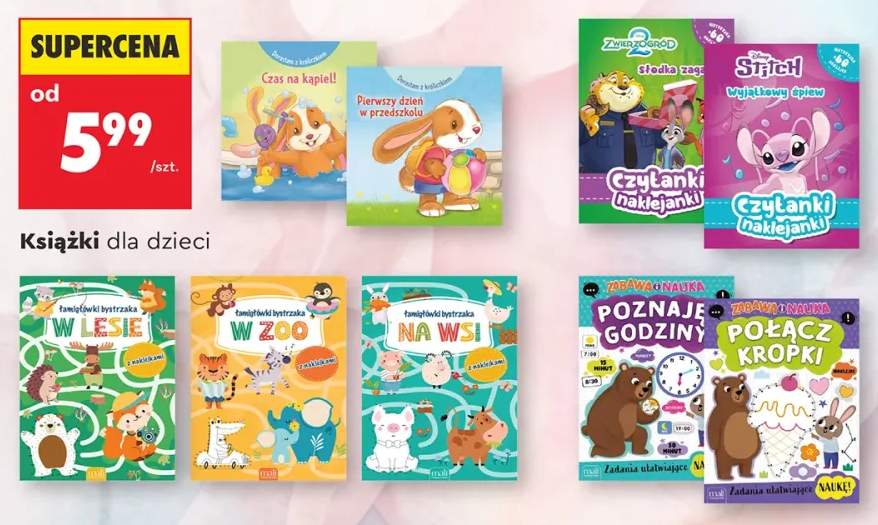 Książka Dorastam z króliczkiem Czas na kąpiel! +8 wariantów
