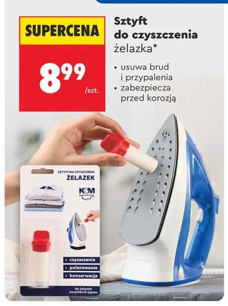 Sztyft do czyszczenia żelazka K & M