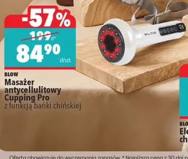 Masażer antycellulitowy Blow Cupping Pro z funkcją bańki chińskiej