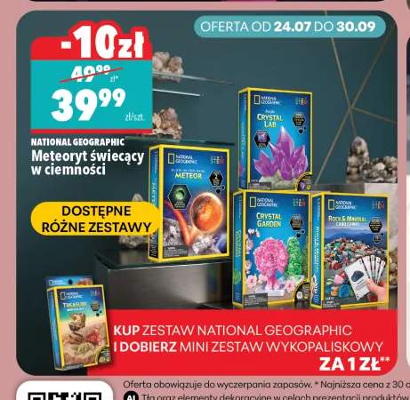 Zestaw National Geographic Meteoryt świecący w ciemności
