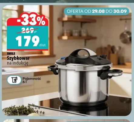 Szybkowar na indukcję Smile 6 l