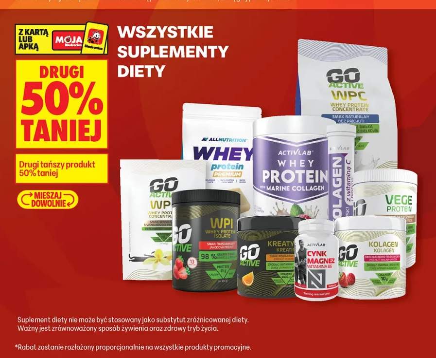 Suplementy diety +10 wariantów