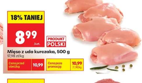Mięso z uda kurczaka