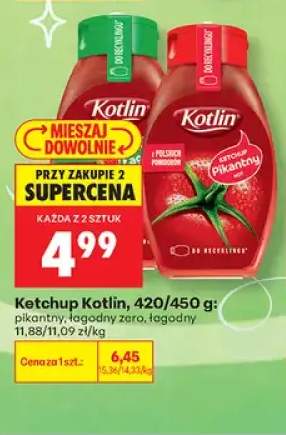 Ketchup Kotlin łagodny +2 warianty