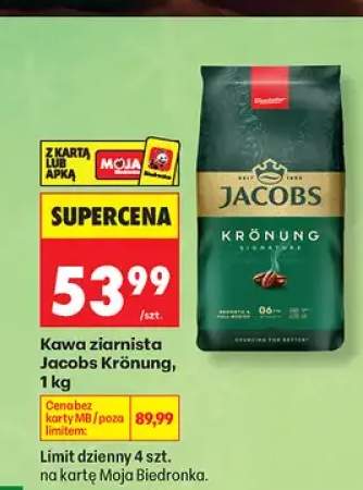 Kawa ziarnista Jacobs Krönung