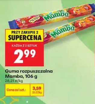 Guma rozpuszczalna Mamba