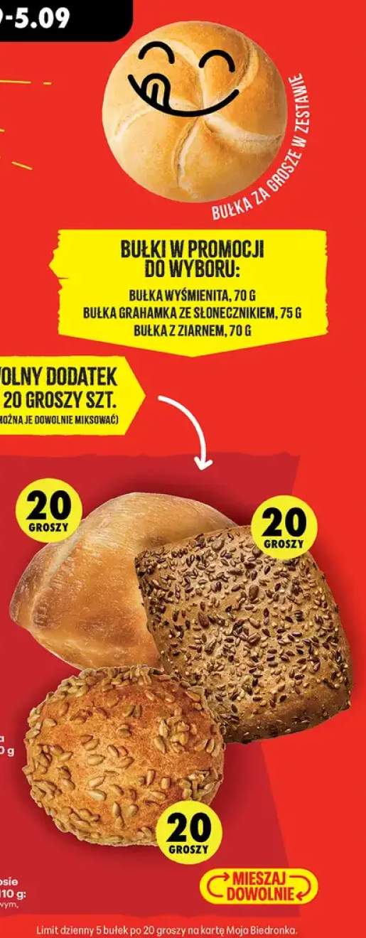 Bułka wyśmienita +2 warianty