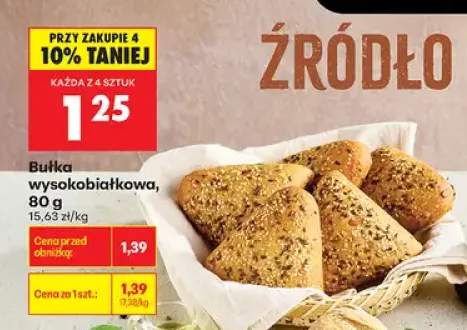 Bułka wysokobiałkowa