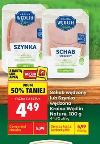 Schab wędzony Kraina Wędlin Nature +1 wariant