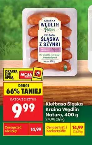 Kiełbasa śląska Kraina Wędlin Nature