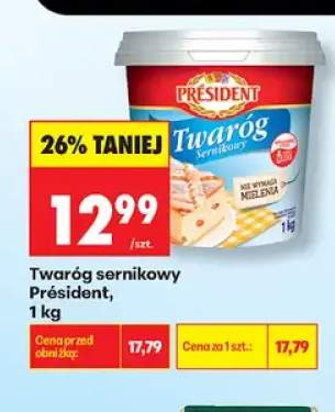 Twaróg sernikowy Président