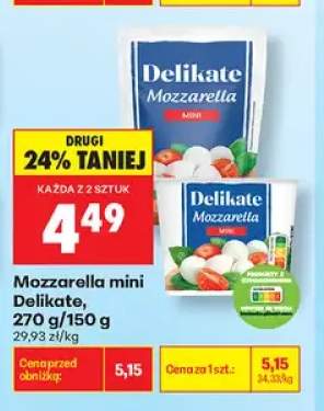 Ser mozzarella mini Delikate