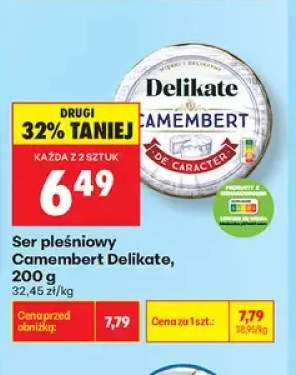 Ser pleśniowy Camembert Delikate