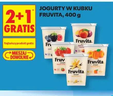 Jogurt Fruvita owoce leśne +4 warianty