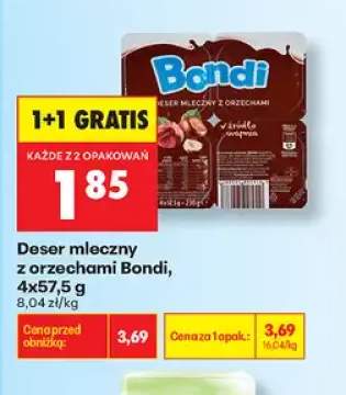 Deser mleczny z orzechami Bondi 4-pak
