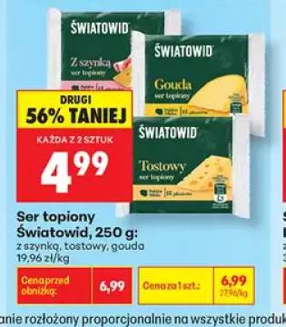 Ser topiony Światowid tostowy +2 warianty