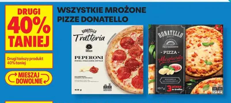 Mrożone pizze Donatello +2 warianty
