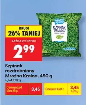 Szpinak rozdrobniony Mroźna Kraina