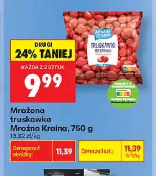 Truskawki mrożone Mroźna Kraina