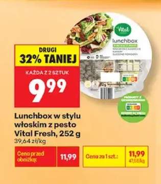 Lunchbox w stylu włoskim z pesto Vital Fresh