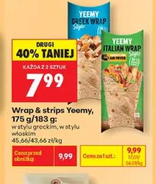 Wrap & strips w stylu greckim Yeemy +1 wariant
