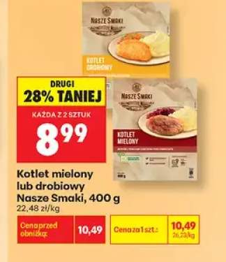 Kotlet drobiowy Nasze Smaki +1 wariant