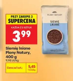 Siemię lniane Plony Natury