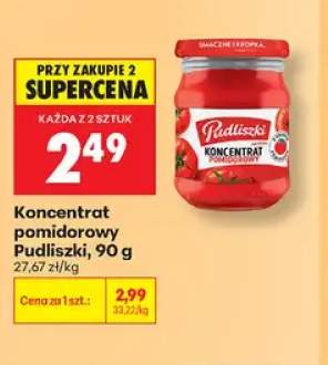 Koncentrat pomidorowy Pudliszki