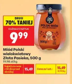 Miód wielokwiatowy Złota Pasieka