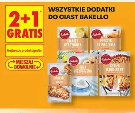 Dodatki do ciast Bakello +5 wariantów