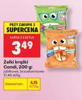 Żelki krążki jabłkowe Candi +1 wariant