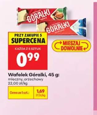 Wafelek orzechowy Góralki +1 wariant
