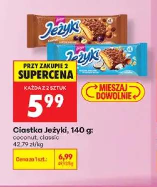 Ciastka Jeżyki classic +1 wariant