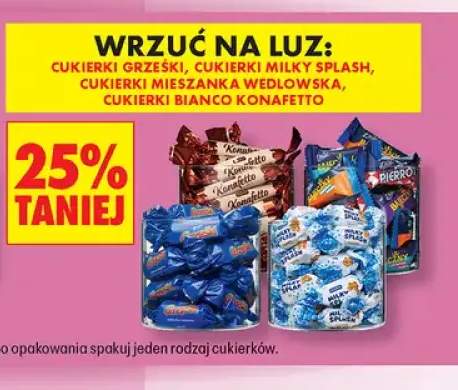 Cukierki Grześki +3 warianty