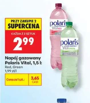 Napój gazowany Polaris Vital Red +1 wariant