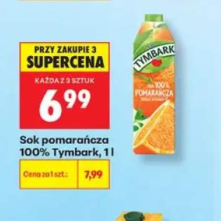 Sok pomarańcza Tymbark 100%