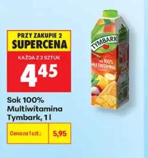 Sok multiwitamina Tymbark 100%