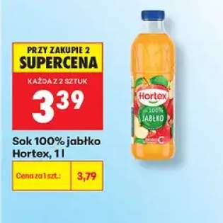 Sok jabłko Hortex 100%
